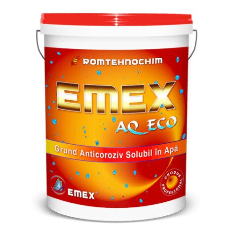 Grund Anticoroziv Hidrosolubil ?Emex AQ Eco? - Rosu - Bid. 5 Kg